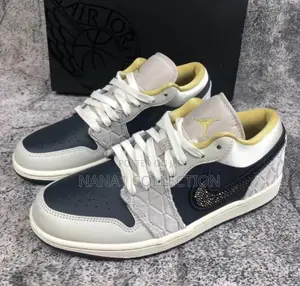 Air Jordan 1 Low “Beeded Swoosh” Sneakers