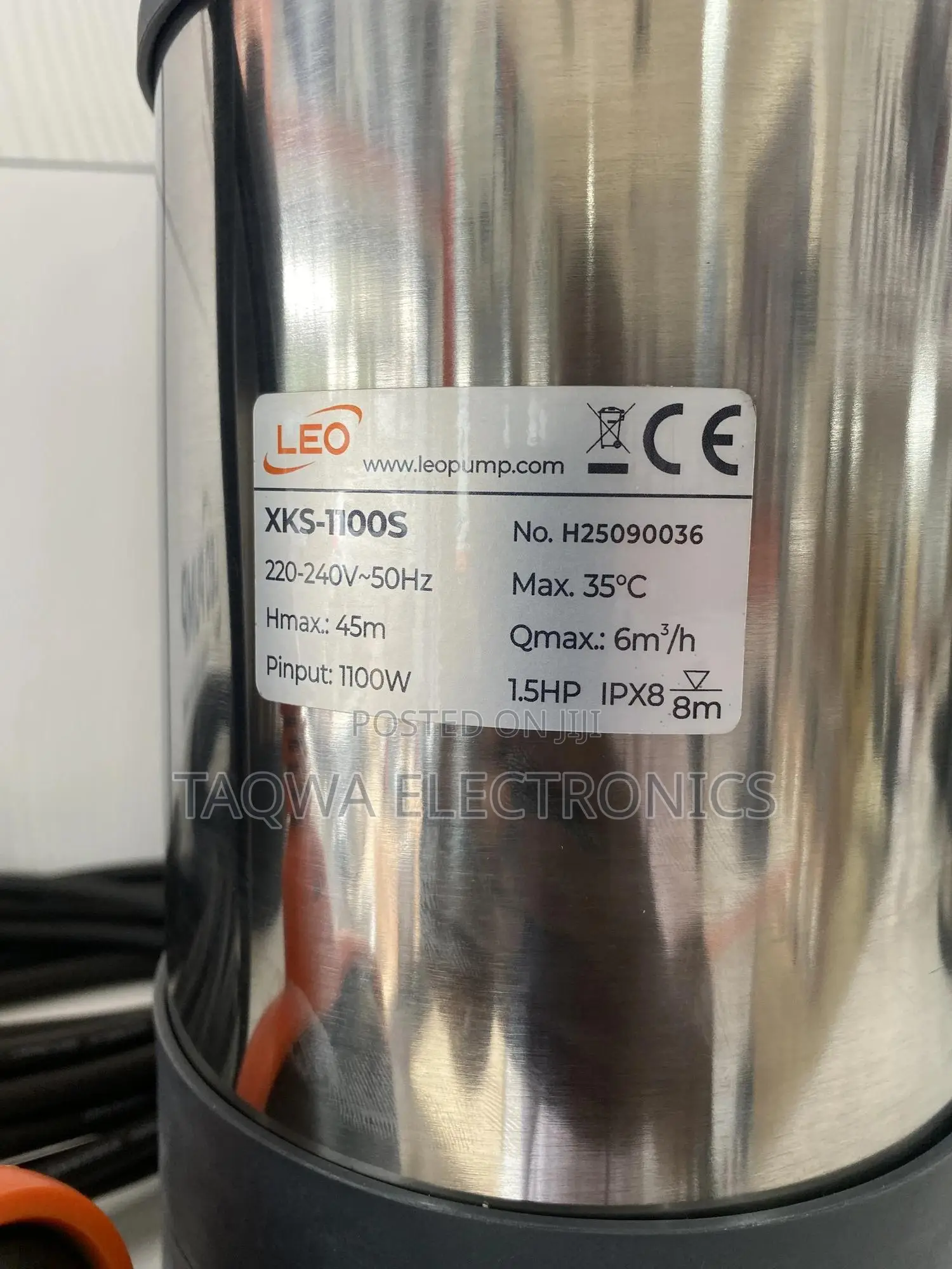Exact 1.5hp Leo Submersible Pump