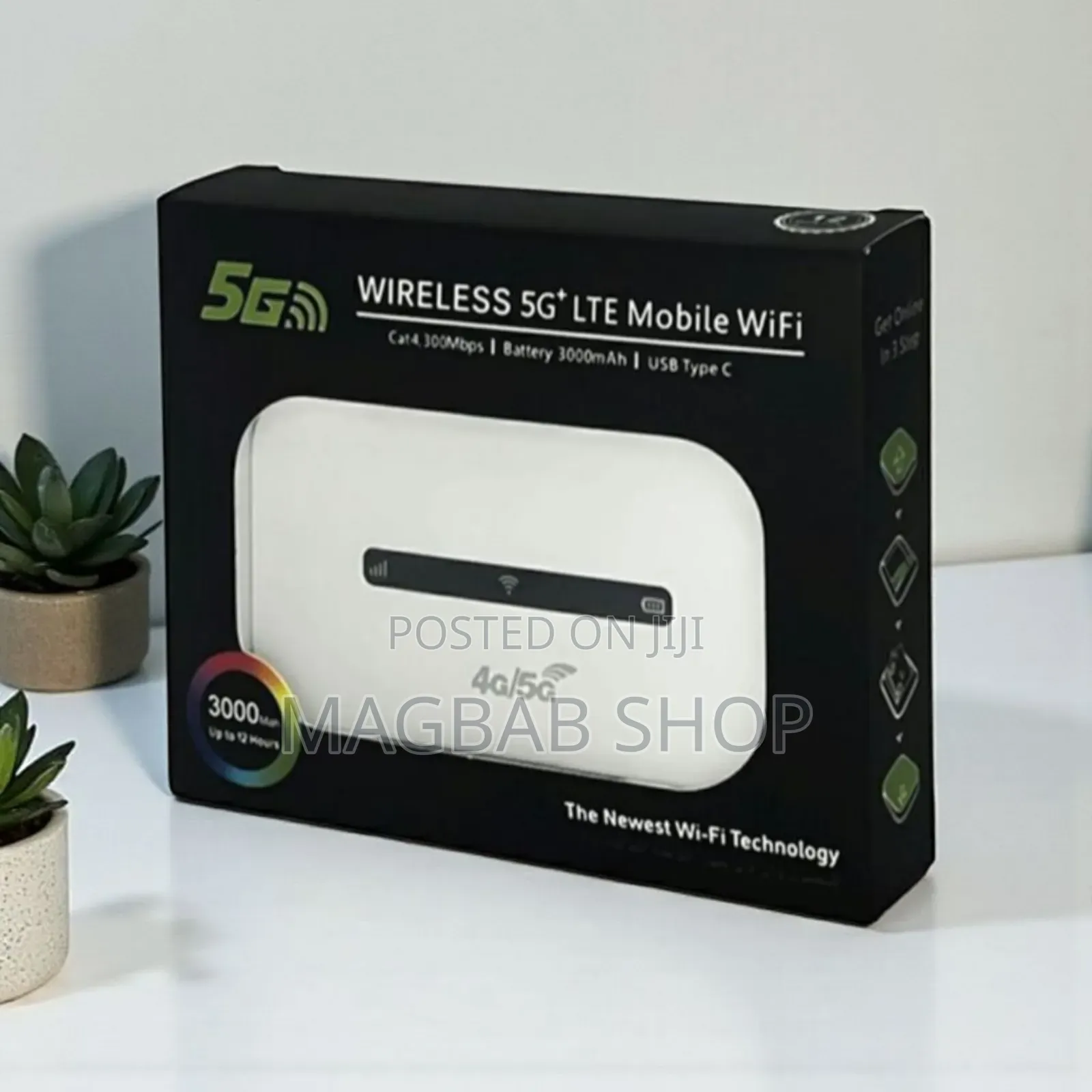 Portable 5g Lte Mobile Wifi (Last Long)(363738)