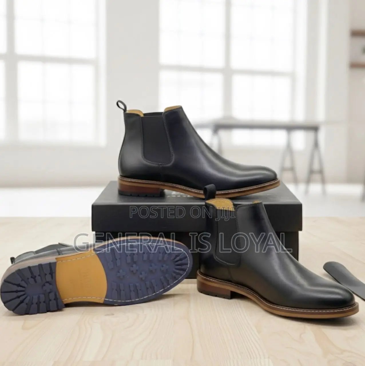 Polo Ralph Lauren Black Men’S Boot