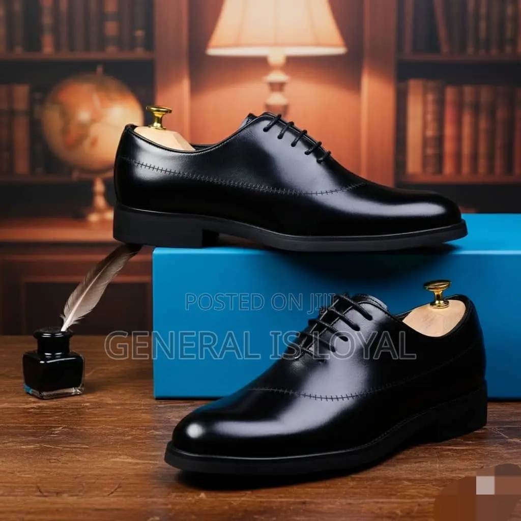 Steve Riot Executive Lace Black Shoe