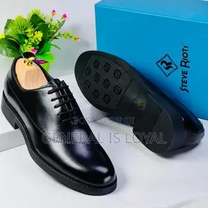 Steve Riot Executive Lace Black Shoe