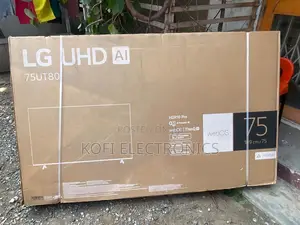 Lg 75” Ai Cinemascreen Smart, Sharp Seriously Stunning