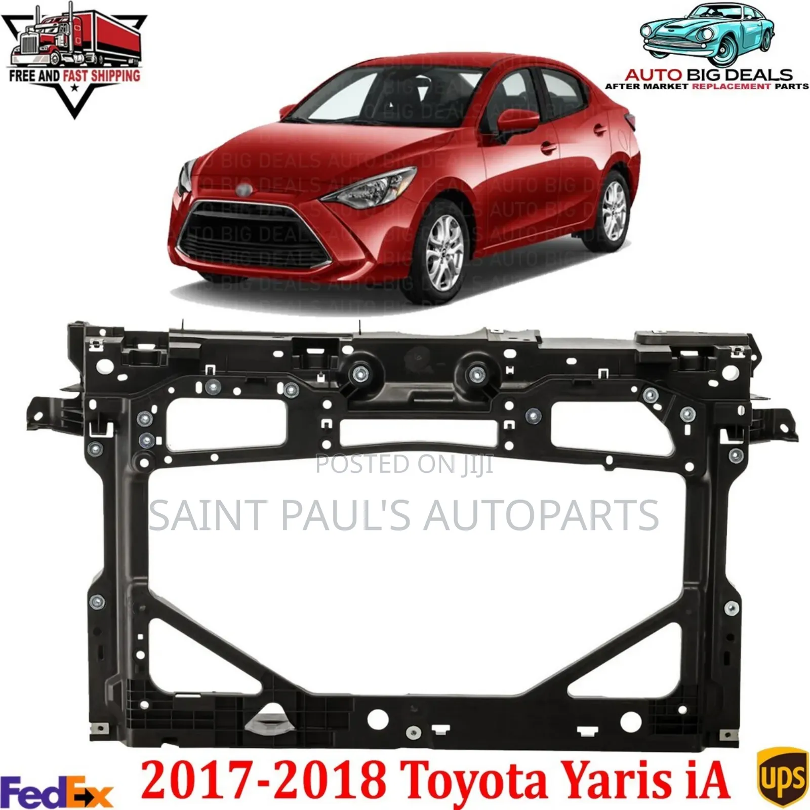 Yaris Ia Radiator Support