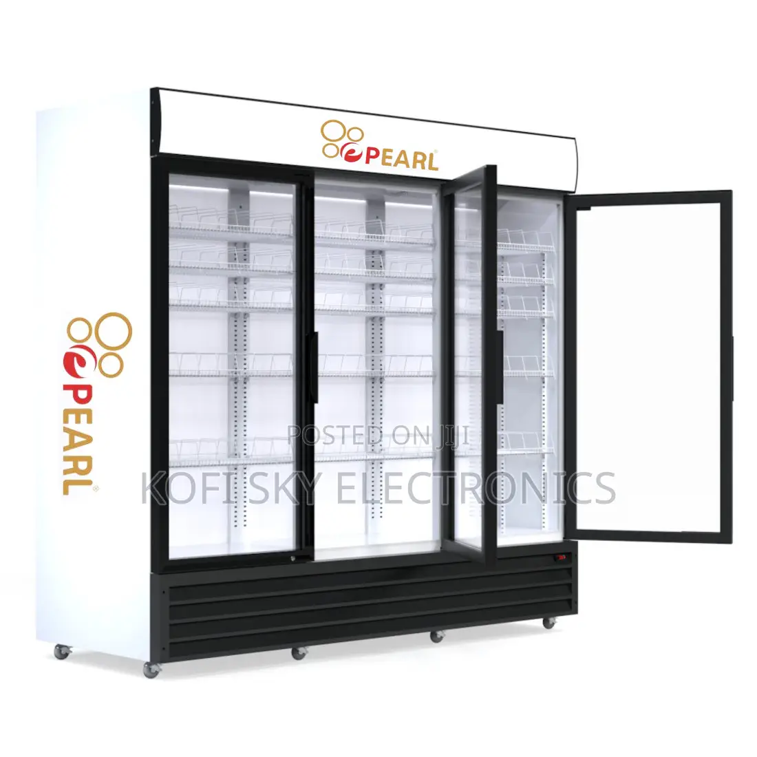 Pearl 868liters 3doors Display Fridge