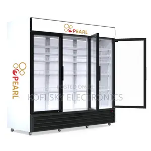 Pearl 868liters 3doors Display Fridge