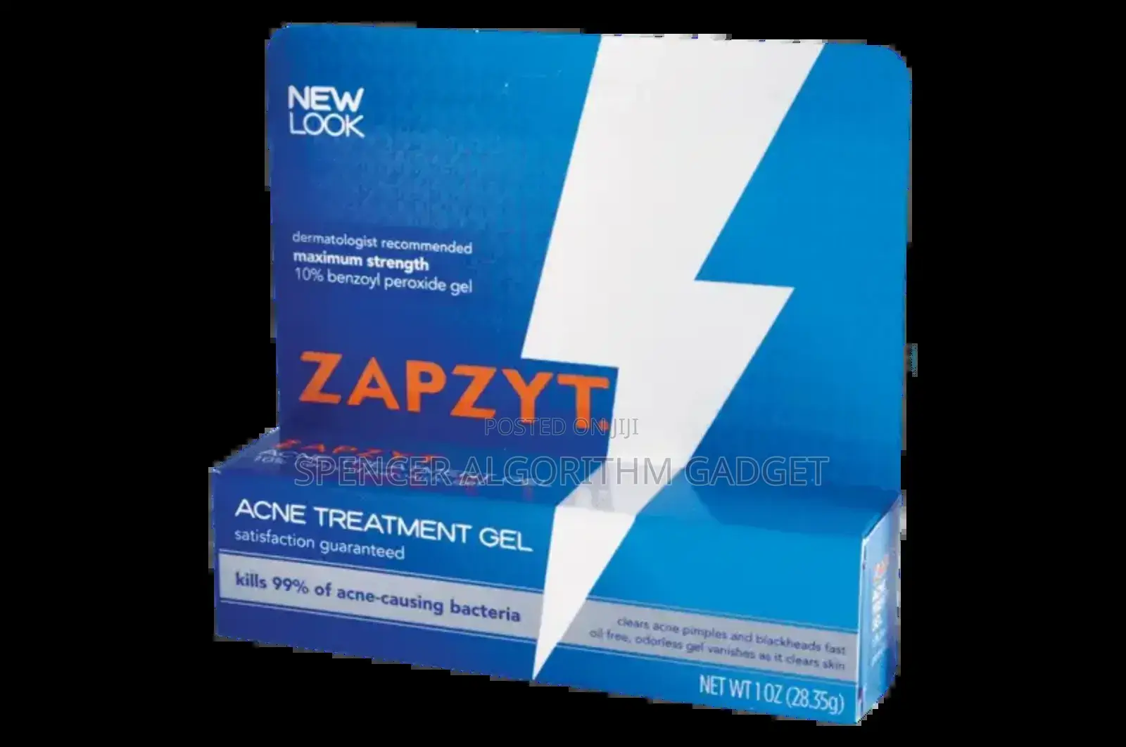 Zapzyt Acne Maximum Strength 10% Benzoyl Peroxide Gel