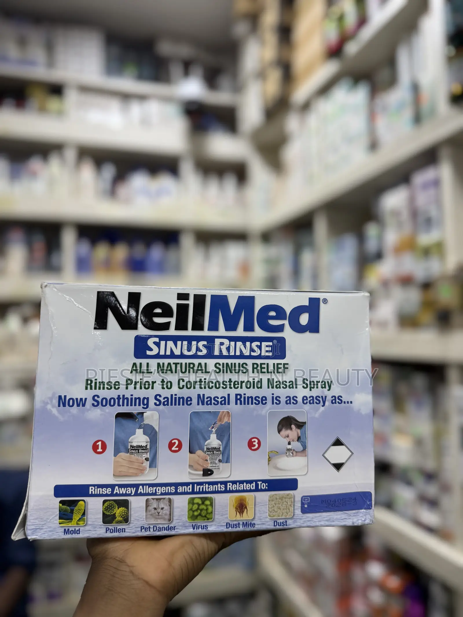 Neilmed Sinus Rinse All Natural Relief 250 Premixed Packets