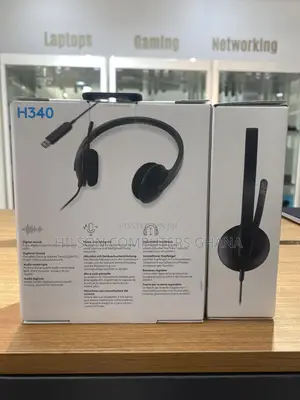 Logitech H340 Stereo Wired Over Ear Usb Headphone