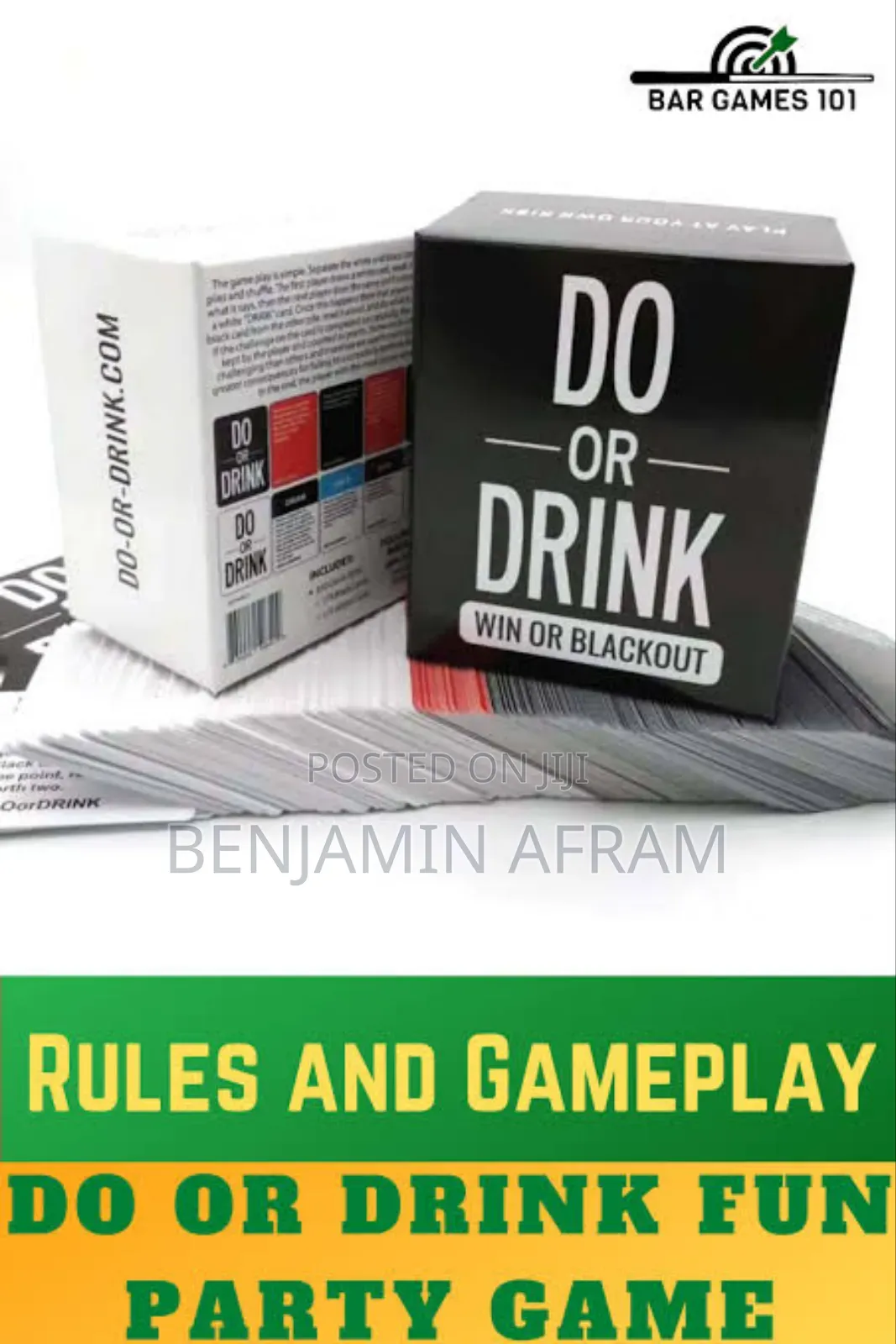 Ultimate Do or Drink Challenge Cards