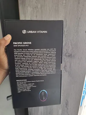 Urban Vitamin Pacific Grove 30w Speaker Ipx7
