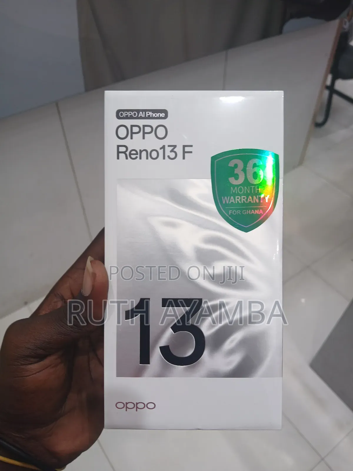 New Oppo Reno13 F 256 GB Black