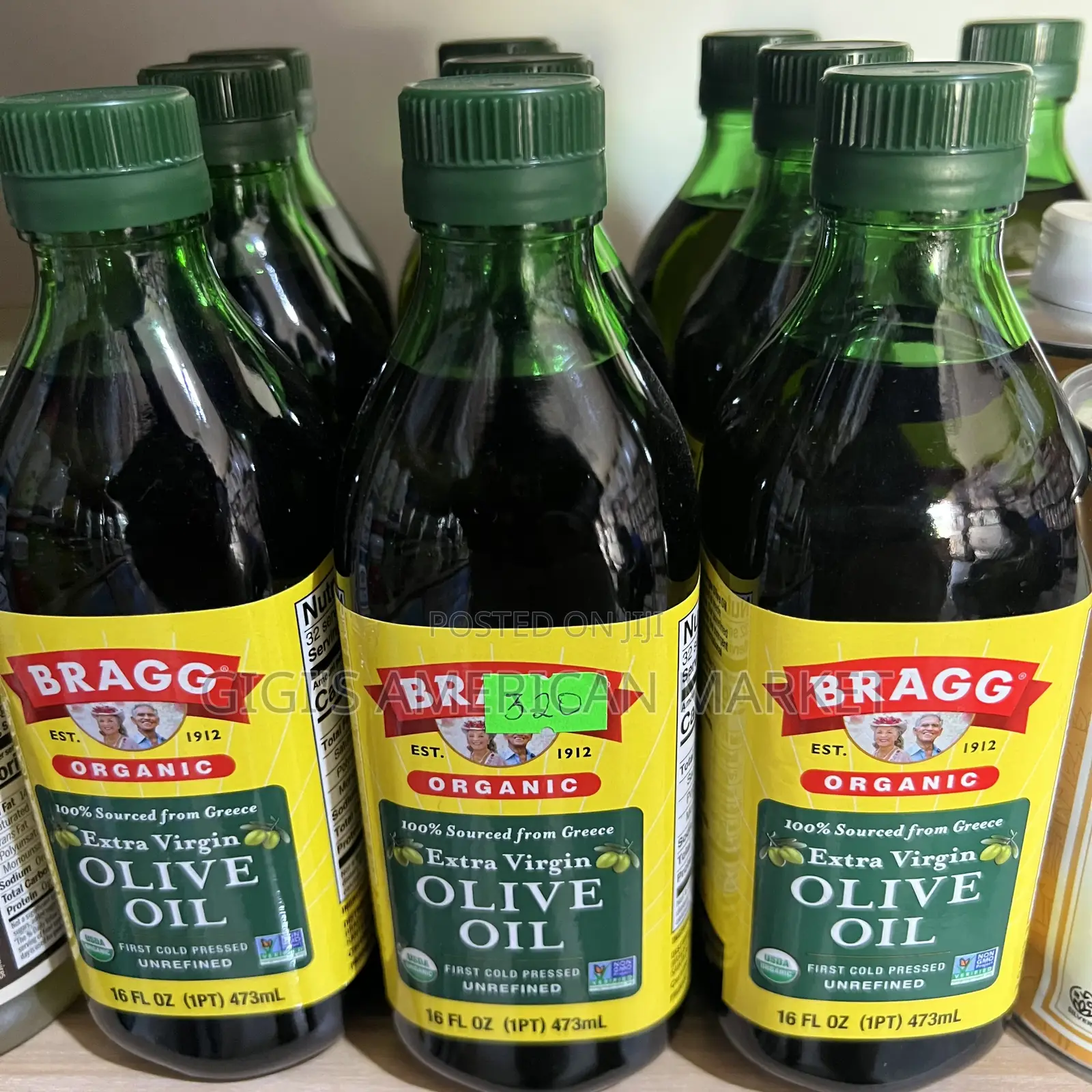 Bragg Extra Virgin Olive Oil From Greece