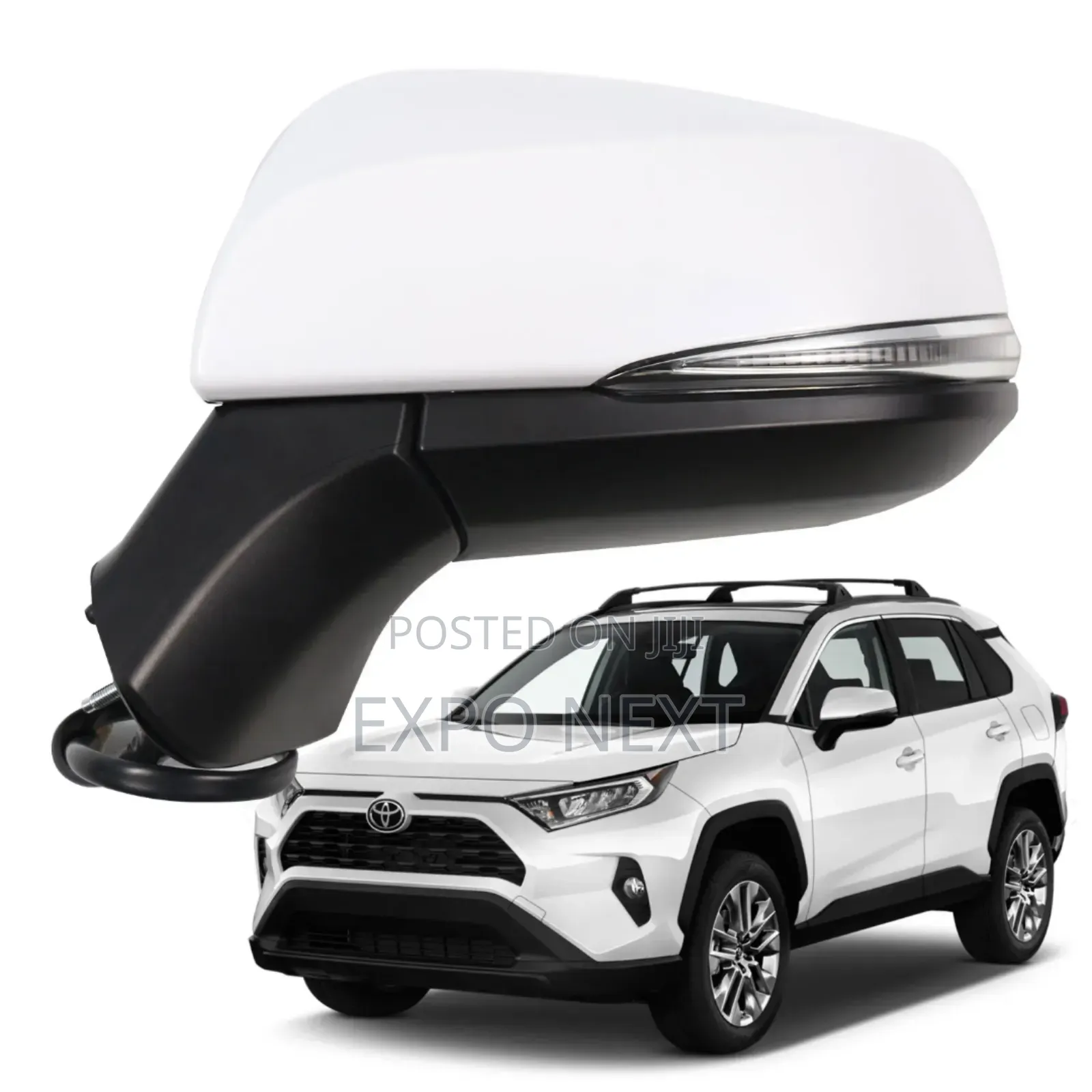 Car Door Rearview Mirror For Toyota Rav4 2019-2021