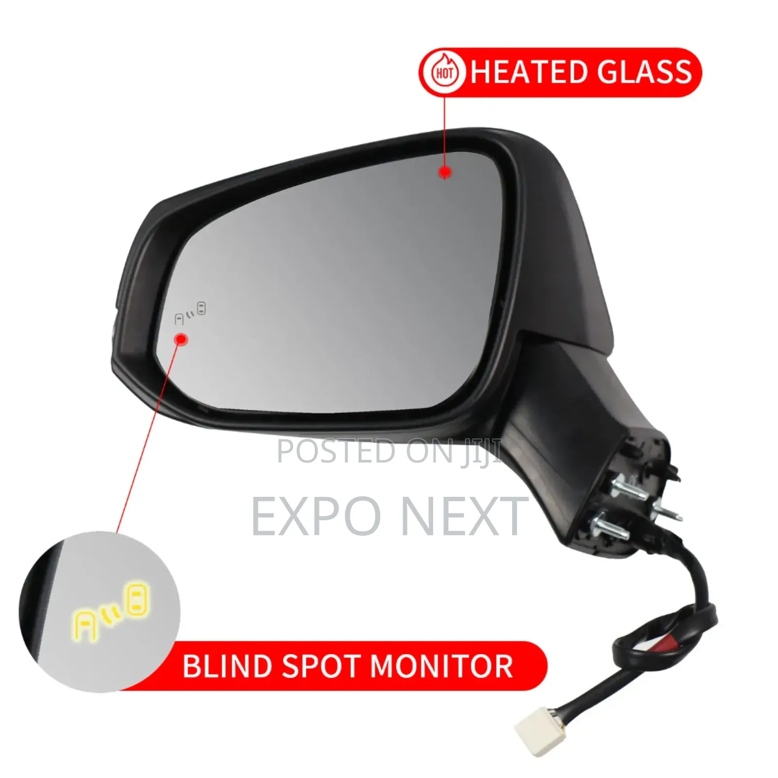 Car Door Rearview Mirror For Toyota Rav4 2019-2021