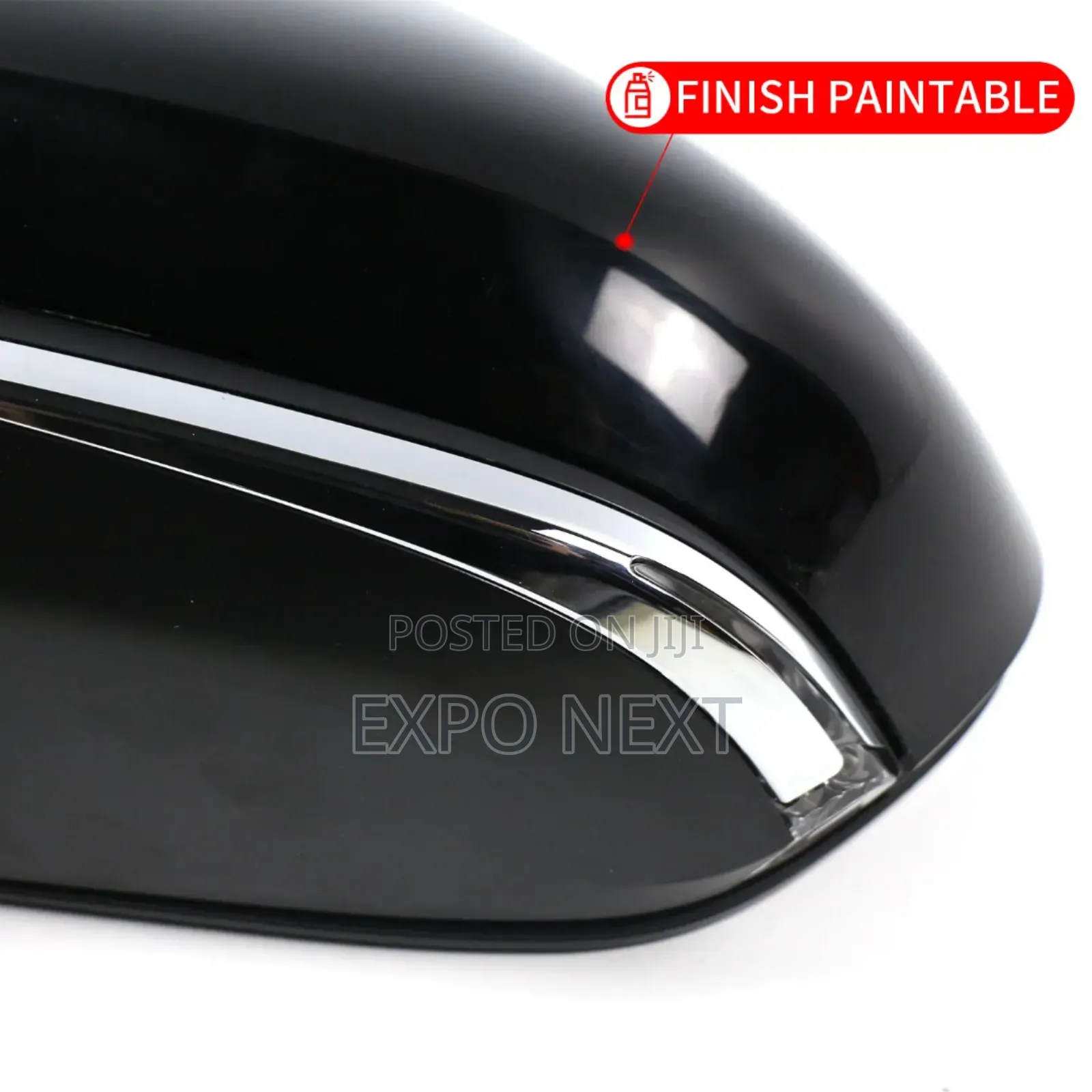 Car Door Mirror Fits For Toyota Camry 2018-2021 Black Left Driver