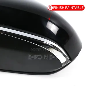 Car Door Mirror Fits For Toyota Camry 2018-2021 Black Left Driver