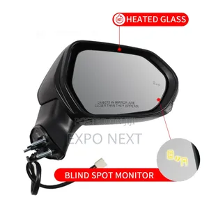 Car Door Mirror Fits For Toyota Camry 2018-2021 Black Left Driver