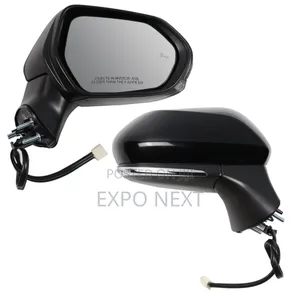 Car Door Mirror Fits For Toyota Camry 2018-2021 Black Left Driver