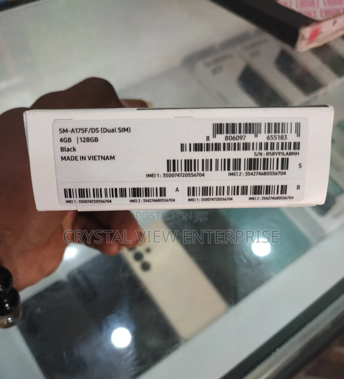 New Samsung Galaxy A17 128 GB Black
