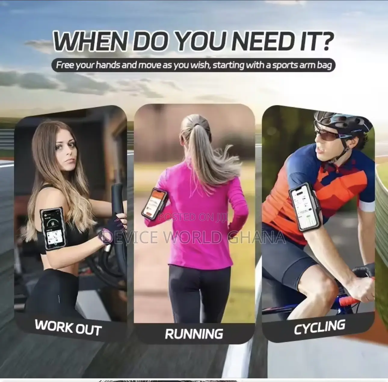 Protective Phone Arm Band for Workout and Jogging Gym