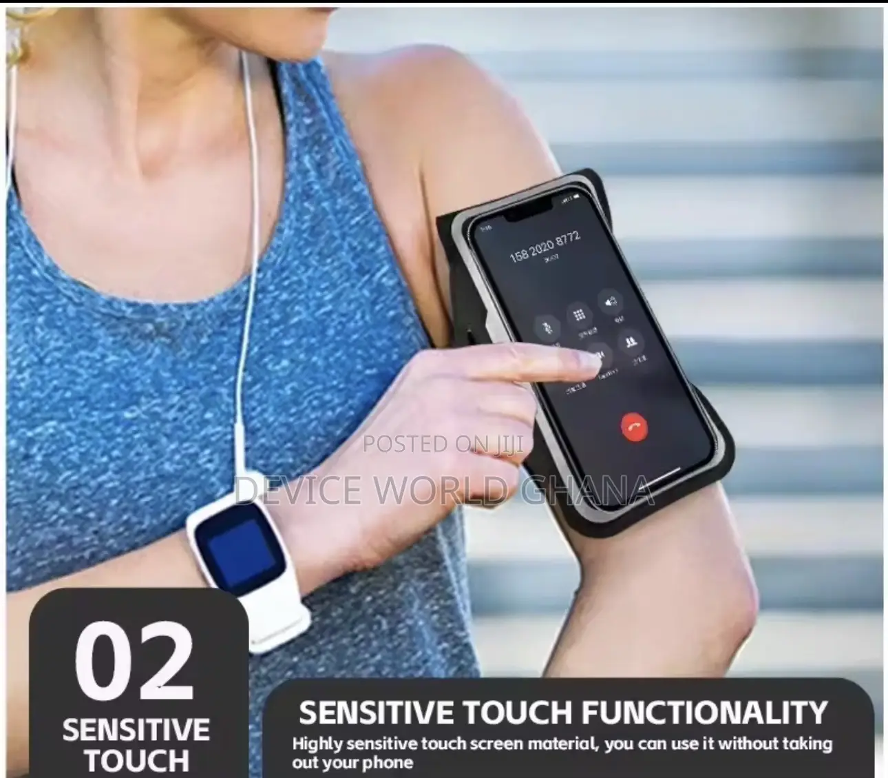 Protective Phone Arm Band for Workout and Jogging Gym