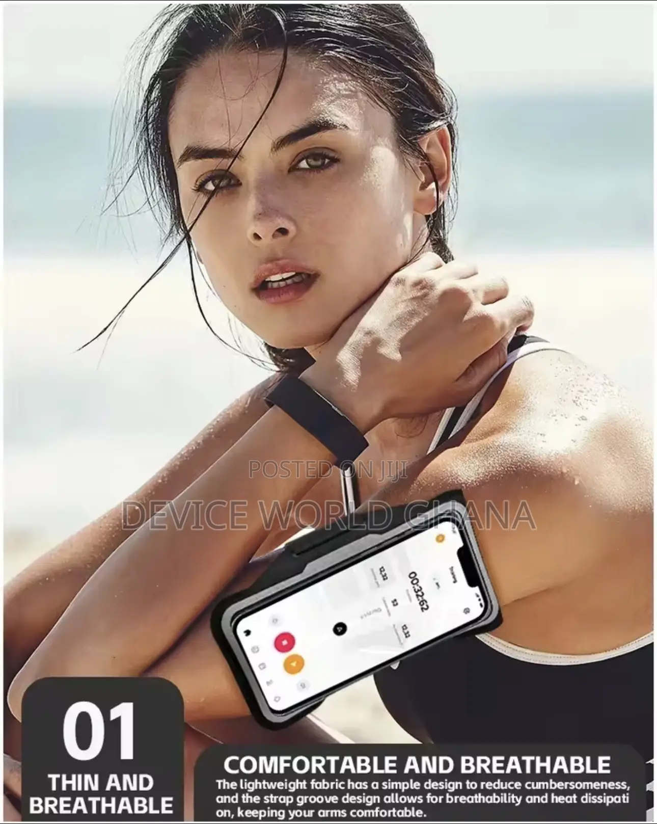 Protective Phone Arm Band for Workout and Jogging Gym