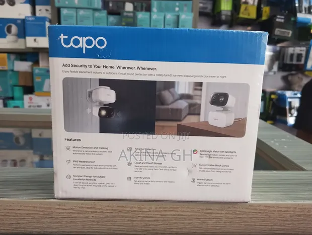 Tp-Link Tapo C206 Indoor/Outdoor Pan/Tilt Security Wi-Fi Camera 1080p 2