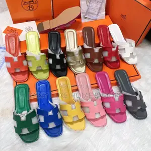 Quality Ladies Hermes Slippers Fresh in a Box
