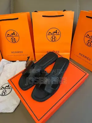 Quality Ladies Hermes Slippers Fresh In A Box