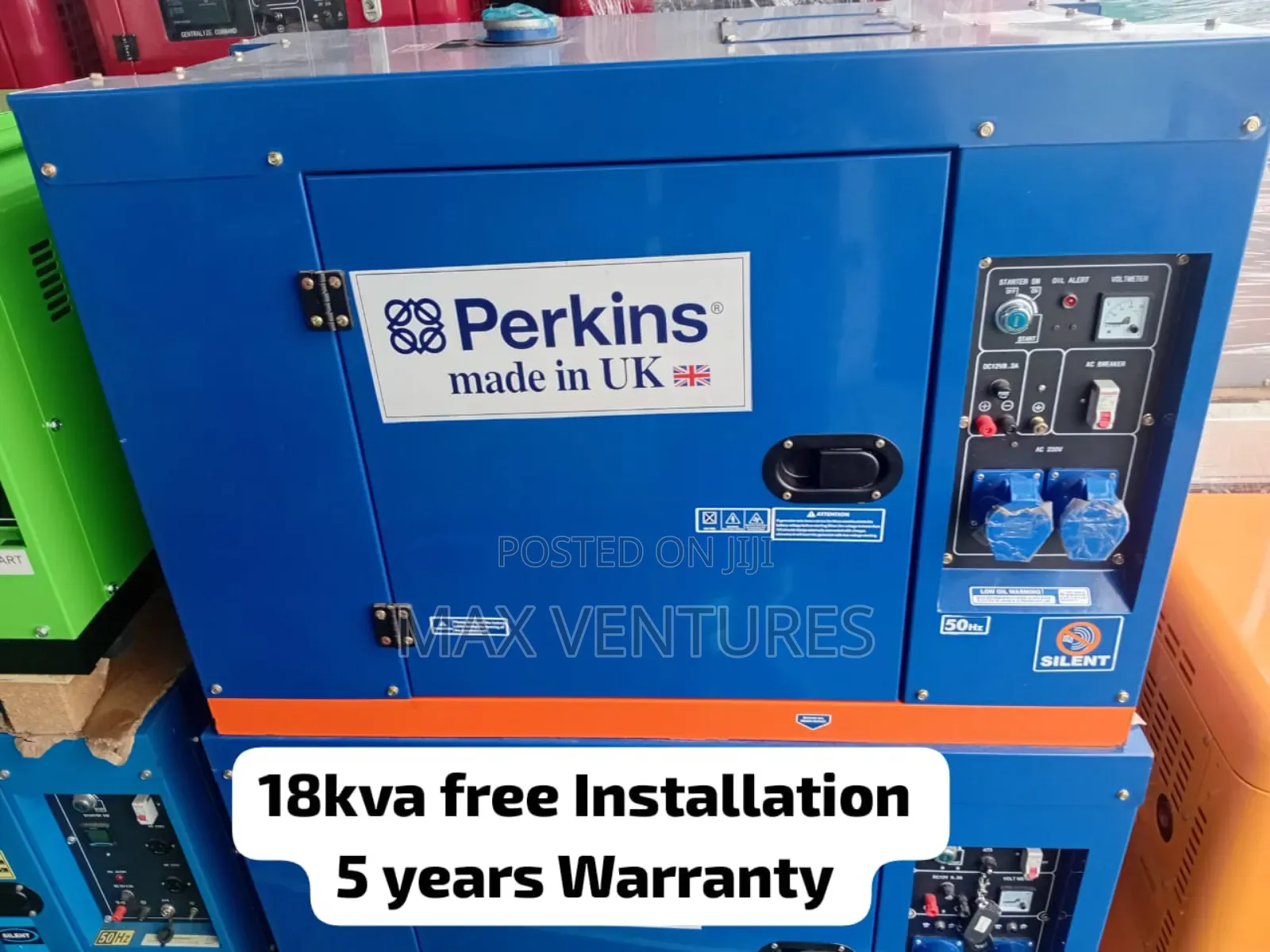 Perkins 18000watts Diesel Generator – Low Fuel Consumption