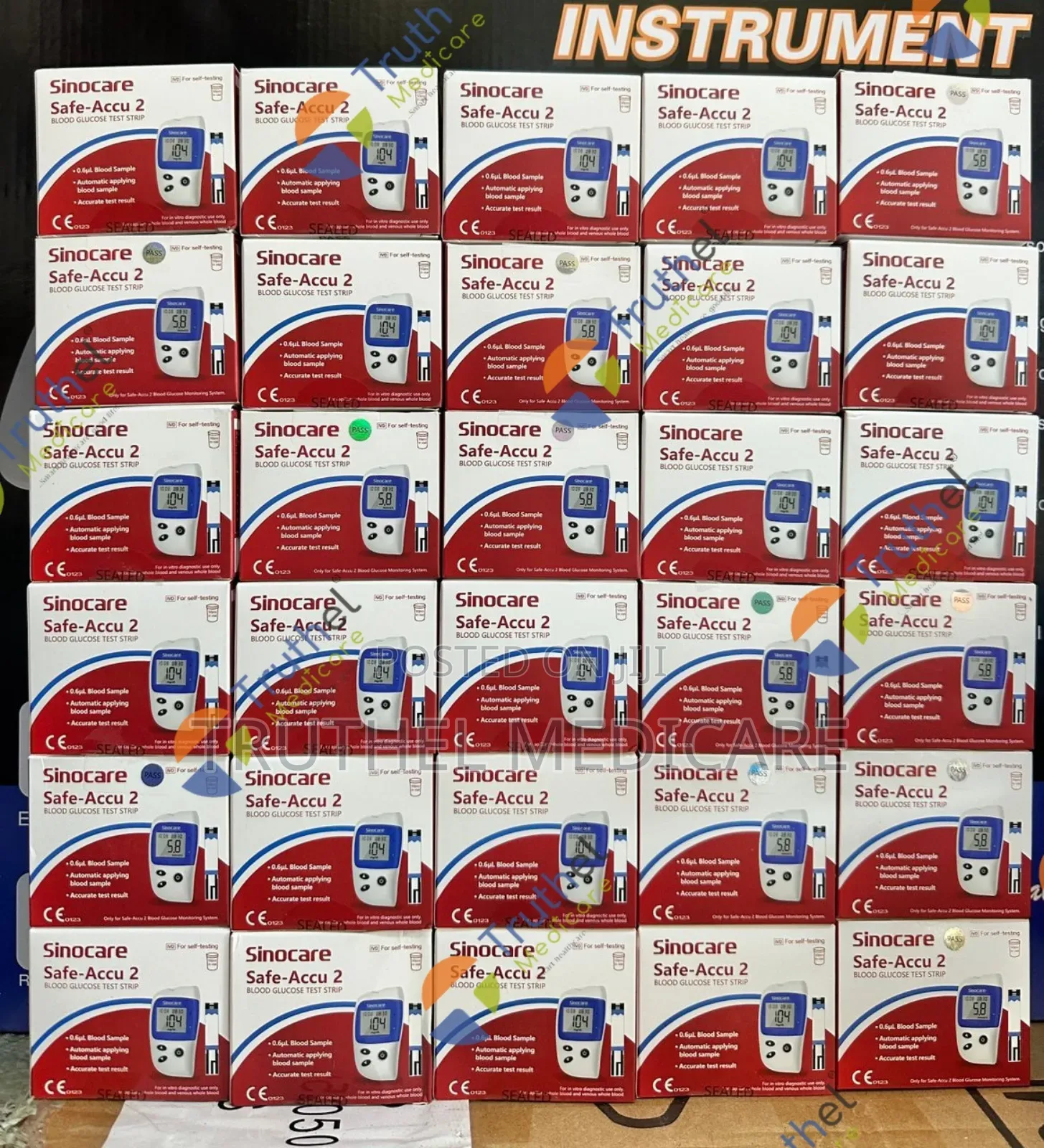 Sinocare Glucose Strips ( Safe - Accu 2 )