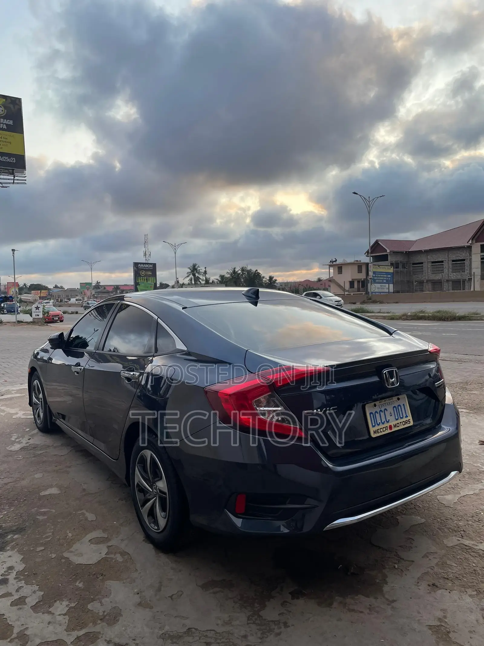 Honda Civic Touring Sedan 2019 Gray