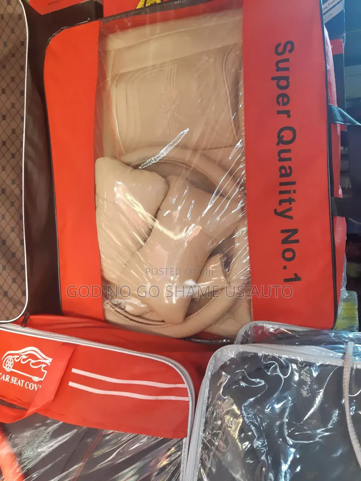 Seat Covers With the Steering Wheel Cover