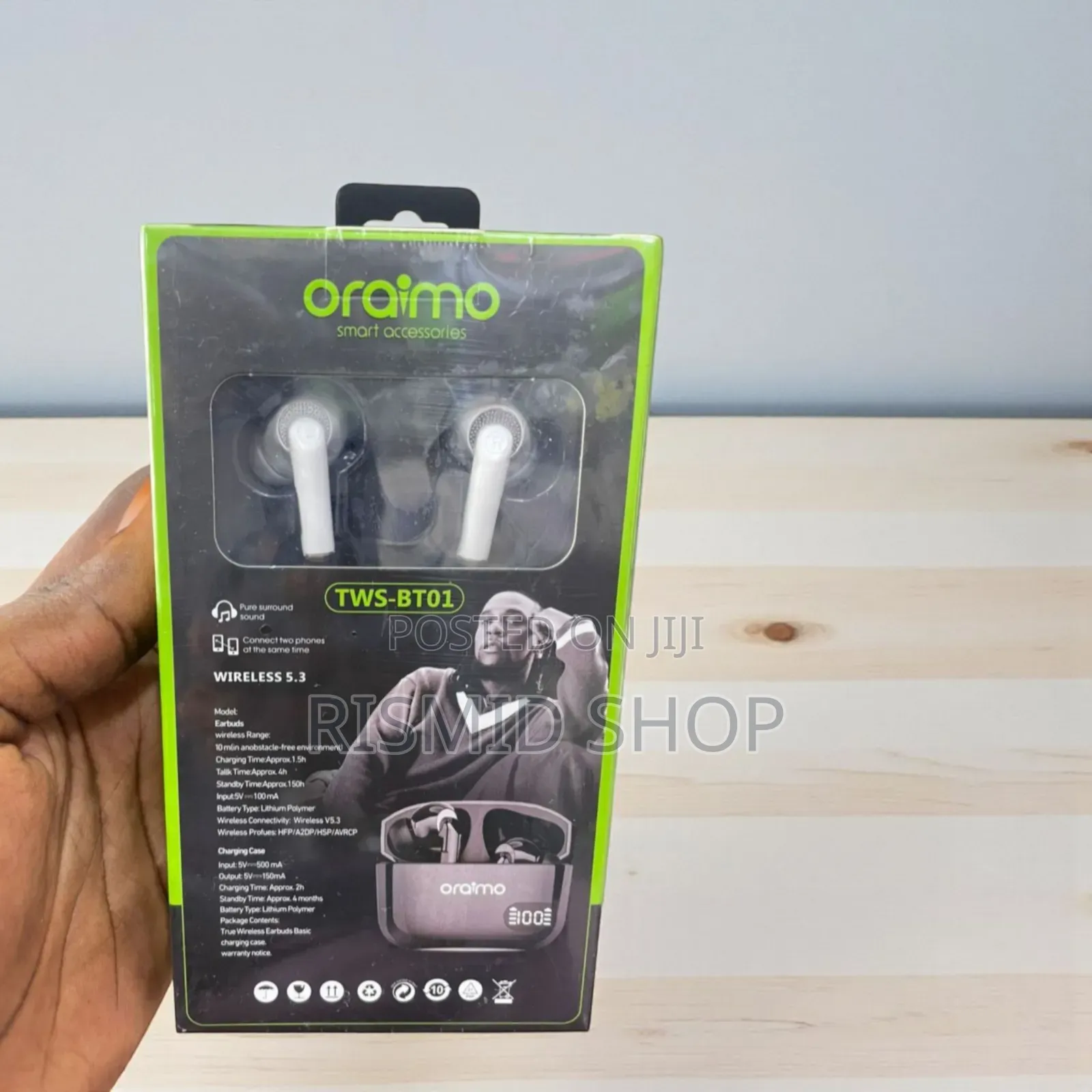 Original Oraimo Wireless Earpods (525252)
