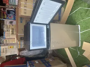 Nasco Double Door Fridge 102 Liters Top Freezer
