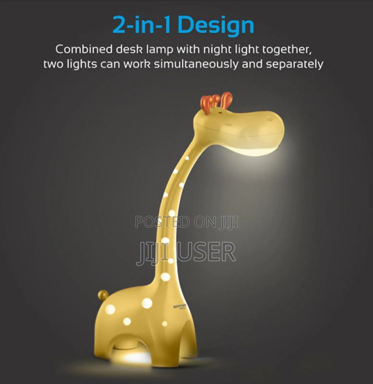 Promate Kids Led Study Night Lamp With Touch Control
