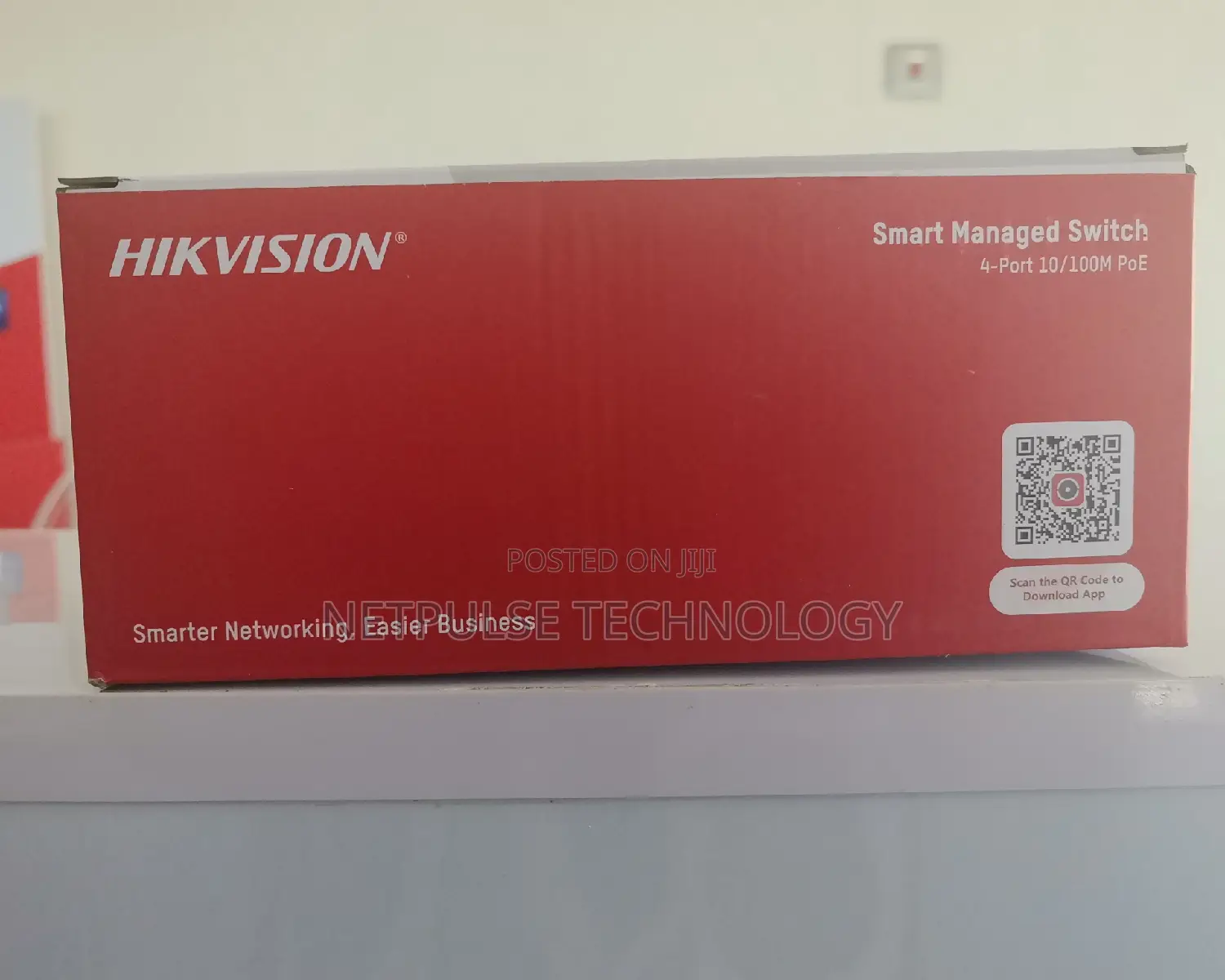 Hikvision Smart Managed 4-Port Poe Switch - Ds-381105p-E