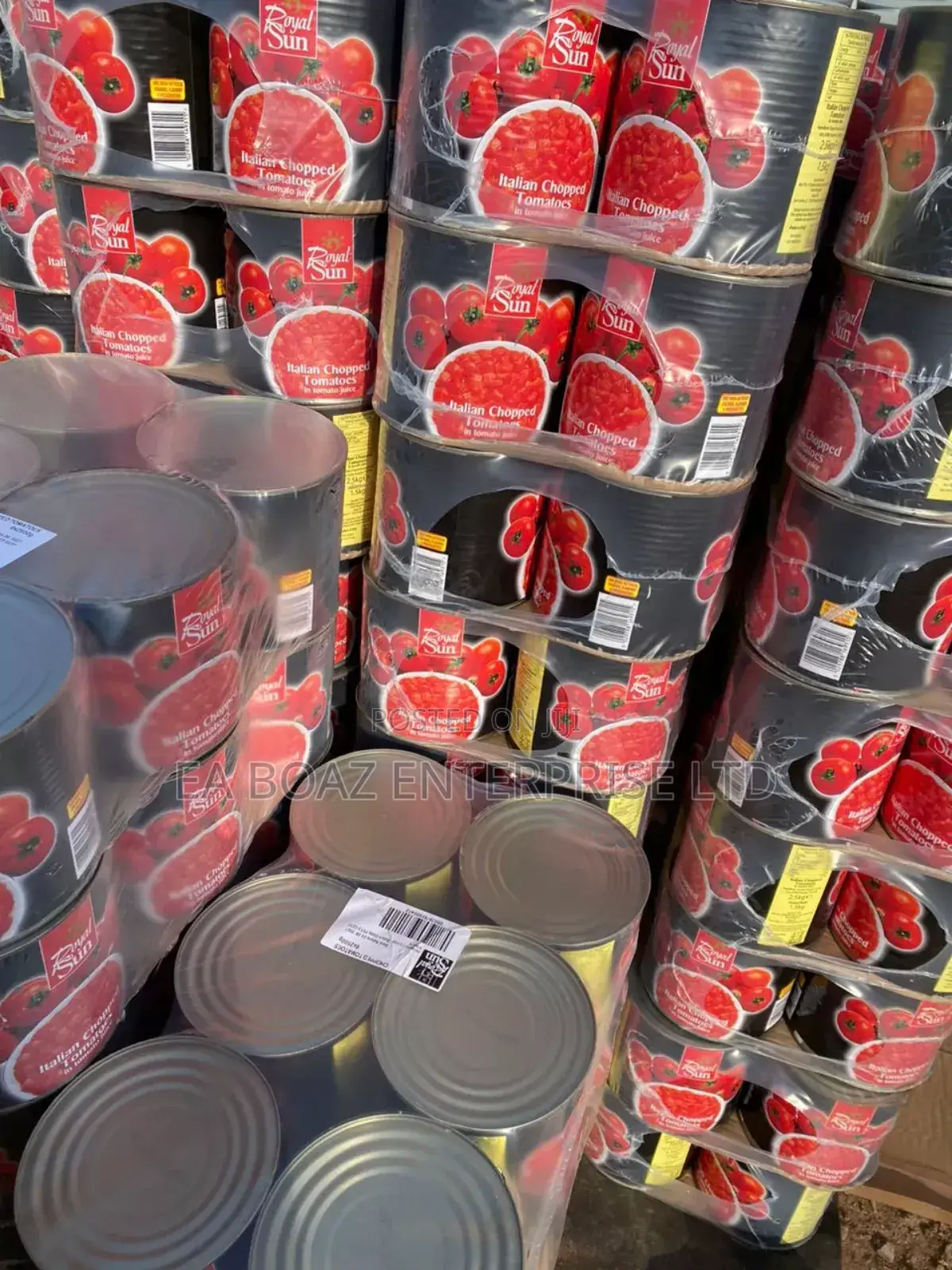 Royal Sun Peeled Plum Tomatoes 2.5kg X 6pack
