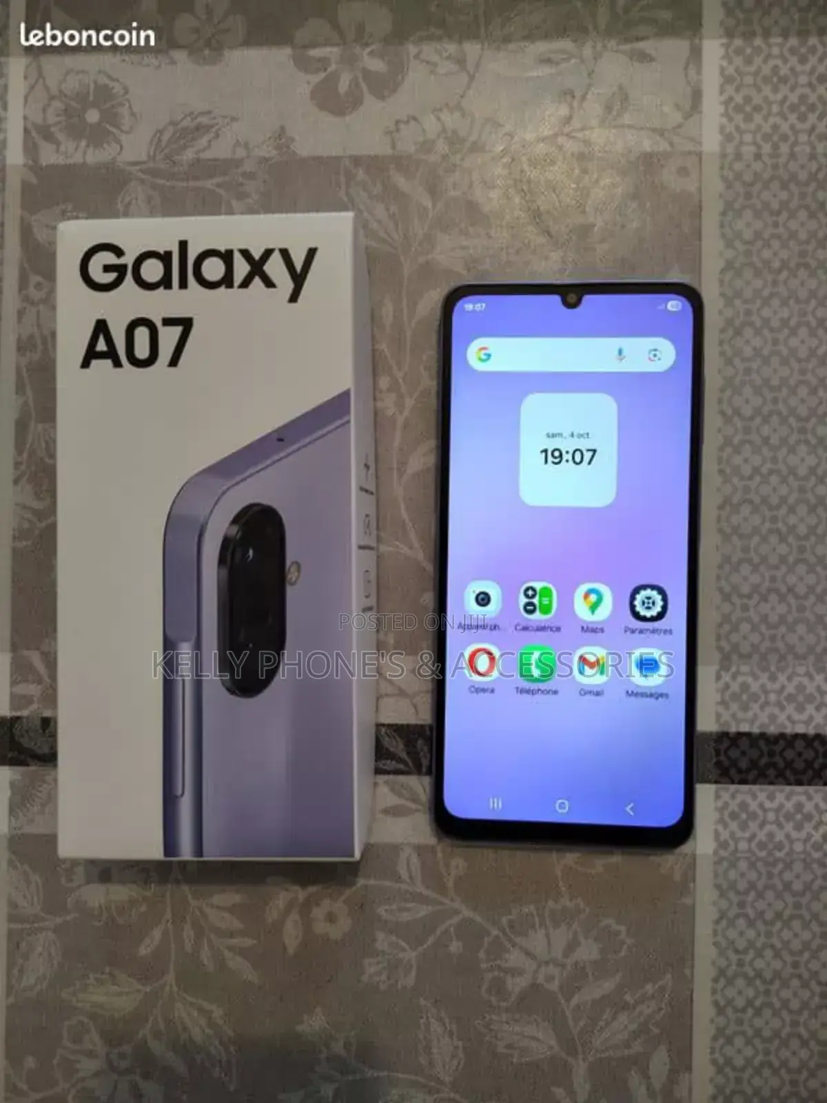 New Samsung Galaxy A07 4G 128 GB Purple