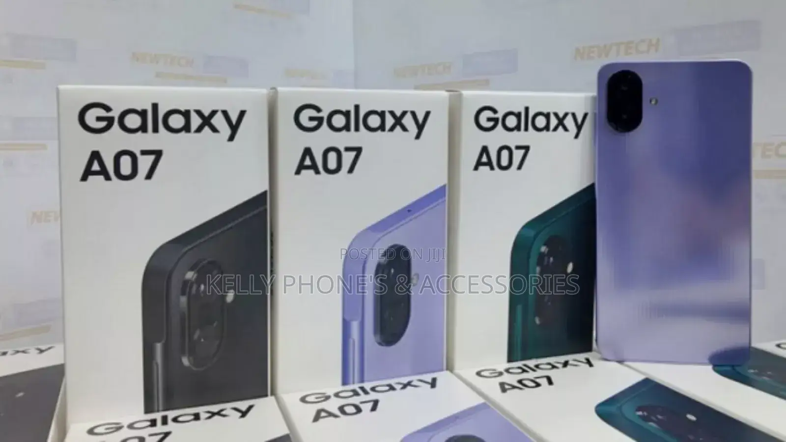 New Samsung Galaxy A07 4G 64 GB Black