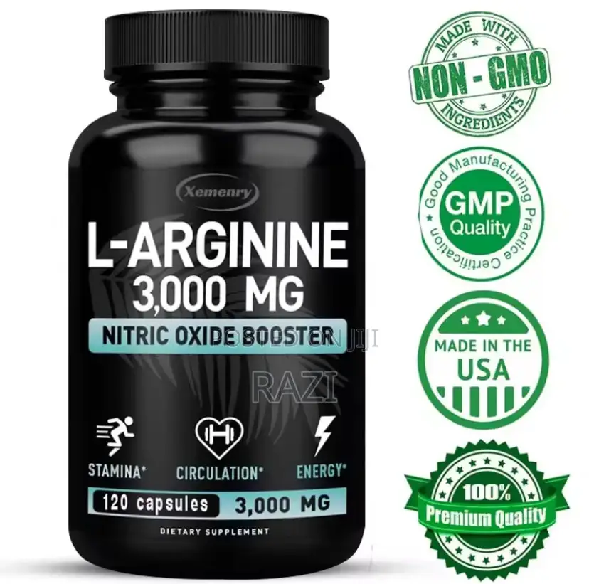 L-Arginine 120 Capsules