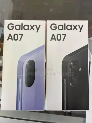 New Samsung Galaxy A07 4G 128 GB Black