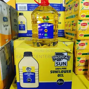 Sunflower 100% Pure Cooking Oil, Tropical Sunflower 5litre X 1pack