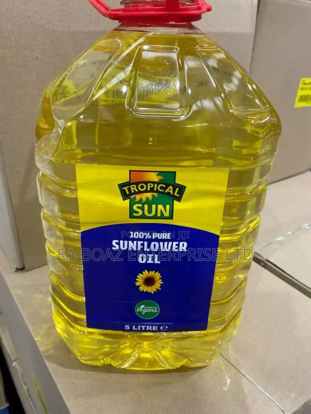 Sunflower 100% Pure Cooking Oil, Tropical Sunflower 5litre X 1pack