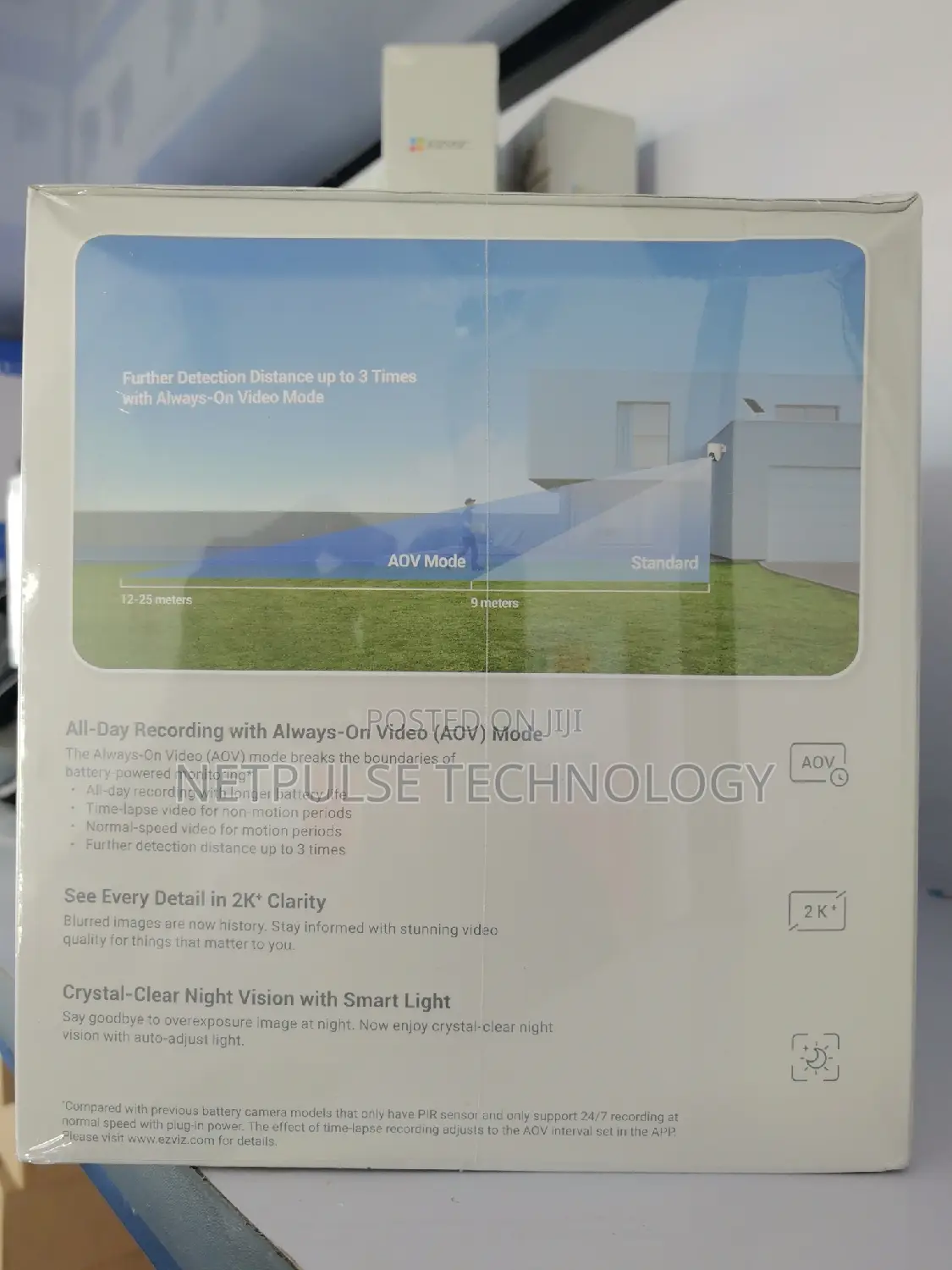 Ezviz Wifi Camera With Battery With Solar - Cs-Hb8c/Sp