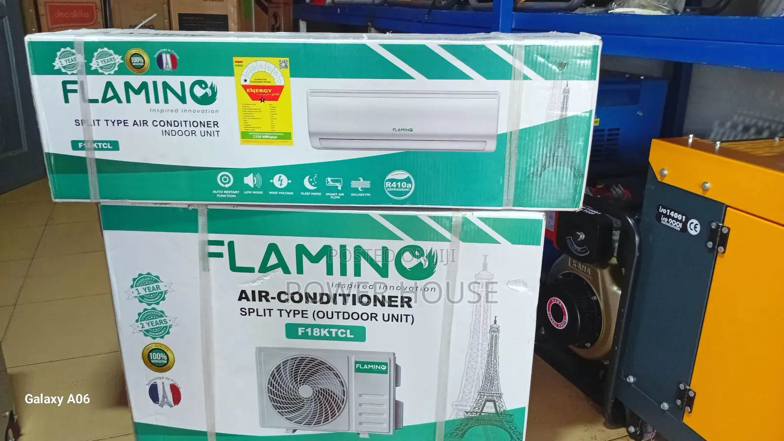 Flamino 2.0hp Wall-Mounted Ac – Energy-Saving Performance