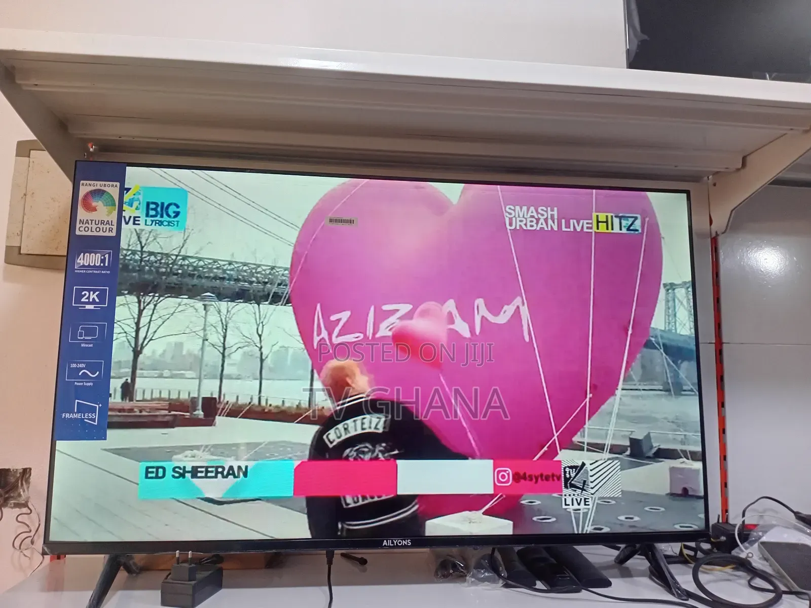 Ailyson 43" Digital Screen – Perfect for Living Room Entertainment