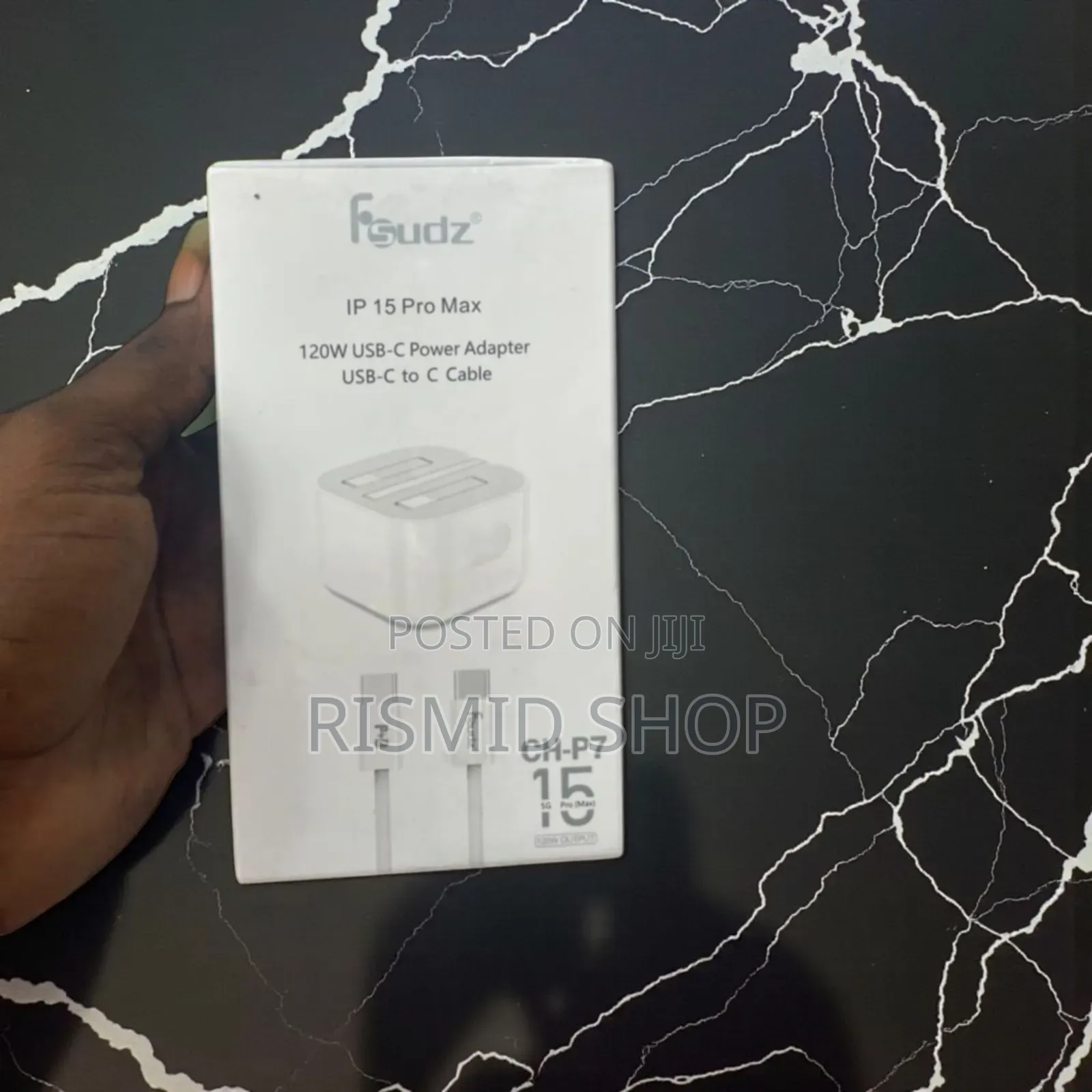 Original White iPhone 15 Pro Max Charger (252525)