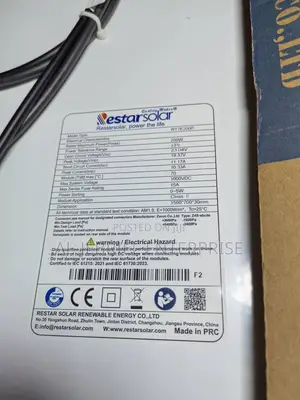 Solar Panel 200 Watts